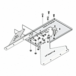 DOORKING "PAD" MOUNT FOR 6050/ 6100 SWINGER