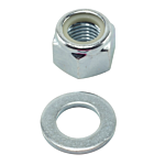 MIRACLE BOTTOM WASHER & NUT (FOR TRAVEL CARRIAGE)