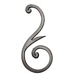 (14/059) INDITAL GD0028 LARGE SCROLL (8-55/64" H X 3-15/16" W)