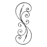 (039) INDITAL GD0036 MATERIAL 5/8" X 5/16"  12-3/16" X 31-7/8" PANEL