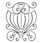 (039) INDITAL GD0038 MATERIAL 5/8" X 5/16"   27-5/16" X 35-7/16" PANEL