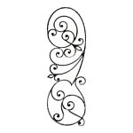 (039) INDITAL GD0043 MATERIAL 5/8" X 5/16"   37-13/16" X 11-13/16" PANEL