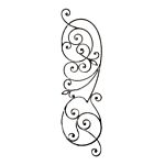 (039) INDITAL GD0047 MATERIAL 5/8" X 5/16" 41-3/4" X 11-13/16" PANEL