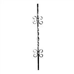 (79) INDTL 50/8 "TWISTED BALSTR (35-7/16" H X 1/2" SQ.)