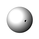 ECONOMY HOLLOW STEEL BALL (5" DIAMETER - NOMINAL)