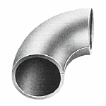 FORMED 1-1/2" SCHEDULE 40 PIPE ELBOW - 1" INSIDE RADIUS