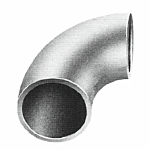 SEAMLESS 2" SCHEDULE 40 PIPE ELBOW - 3" CENTER LINE RADIUS