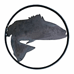 SILHOUETTE #114-18" "FISH" FLAME CUT