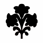 SILHOUETTE #117-4" "FLOWER" FLAME CUT