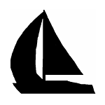 SILHOUETTE #125-4" "SAILBOAT" FLAME CUT
