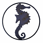 SILHOUETTE #128-18" "SEA HORSE" FLAME CUT