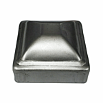 ***PLAIN STEEL*** PRESSED STEEL POST CAP - 3"