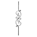 (C-101) INDTL 1051/2 RAIL BALUSTR (39-3/8" X 1/2" SQ.)