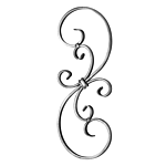 (C-48) INDTL 1051/4 RAIL PANEL (15-3/4" X 5-29/32" X 1/2" X 1/4")