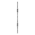 (72) INDTL 108/A/1 FORGD BLSTR (1/2" SQ. X 39-1/2" H)