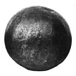 (145) INDTL 113/12 FRGD FINIAL (3-1/8" DIA. BALL)