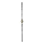 (76)INDTL 1149/1 PICKT W/BRASS BASKET (39-1/2" H)