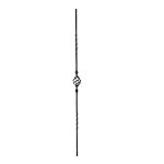 (76) INDTL 1150/3 TWIST CLOVER PICKET W/BASKET - (39-1/2" H)