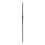 (74) INDTL 1159/8 FORGD BALSTR (47" H - XL ON ONE END) (OLD# 98/1L)