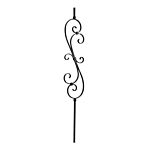 (97) INDTL 1160/6 RAIL BALUSTR (47"H-XL ON ONE END) (OLD# 52/A/4SL)