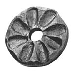 (162) INDTL 116/35 STEEL FLOWER (2-9/16" DIA.)