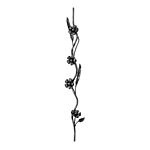 (86) INDTL 1171/1 RAIL BALUSTR (39-1/2" H)
