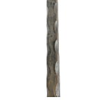 (C-127)INDTL 118/6 HAMMERED EDGE SOLID BAR (1" SQ. X 20')