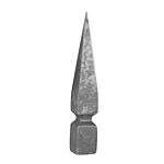 (150) INDTL 121/7 FORGED SPEAR (7-5/16" H X 1-9/16" SQ.)