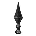 (154)INDTL 123/7 STAMPED SPEAR (7-7/8" H)-(1-9/16" DIA.)