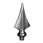 (148)INDTL 125/2 STAMPED SPEAR (5-1/2" H)-(9/16" DIA.)