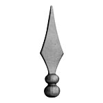 (151)INDTL 126/20 STAMPD SPEAR (6-5/16" H)-(1-3/16" DIA.)