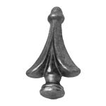 (151)INDTL 126/B/6 STMPD SPEAR (3-5/32" H)-(3/4" DIA.)