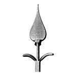 (153)INDTL 129/11 FORGED SPEAR (9-1/16" H X 9/16" SQ.)