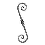 (C-116) INDITAL 1309/4 SCROLL (17-3/4 X 4-5/16 X 1/2 SQ)