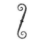 (18) INDITAL 1309/5 FORGED SCROLL (17-3/4" H)