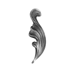 (C-161)INDTL 136/2 STEEL LEAF-LH (4-5/16" H X 1-9/16" W)