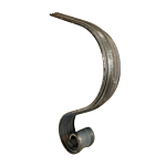 (C-124) INDTL 1377/42/T HANDRAIL END (TO MATCH 811/8/T)