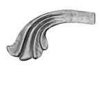 (162) INDTL 138/16 SHEET METAL LEAF (3-11/32" H X 1-3/16" W)