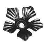 (162) INDTL 138/3 STEEL FLOWER (3-15/32" DIA. X 14 GA.)