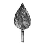 (162) WILL BE DISCOUNTINUED AFTER SOLD OUT INDTL 139/6 SHEET METAL LEAF (2-3/4" H X 1-1/8" W)