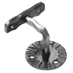 (C-166) INDTL 1405/2 HAND RAIL SUPPORT & PLATE