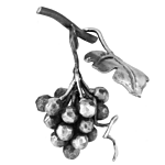 (C-160)INDTL 140/H/2 FORGD GRAPE (6-5/8" H X 3-9/16" W)