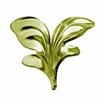 (161)INDTL 1463/15 BRASS LF-LH (2-3/4" W X 2-3/8" H)