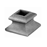 (C-141)INDTL 1491/3SC FLAT SHOE **W/SET SCREW** (1/2" SQ HOLE )