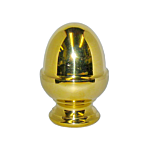 (C-156)INDTL 160/46 BRASS FINIAL (3-1/16" H X 2-1/8" W)