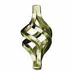(142)INDTL 160/L/2 BRASS BASKT (FITS 5/8") (6" H))