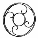 (27) INDTL 1652/1 STEEL ROSETTE (9-7/8" DIA)