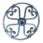 (27) INDTL 1659/1 STEEL ROSETTE (17-3/4" DIA)