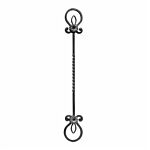 (62) INDTL 1682/2 RAIL BALSTR (39 1/2" H)