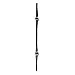 (80) INDTL 1749/8 "HAMMERED BALSTR (39 1/2" H)